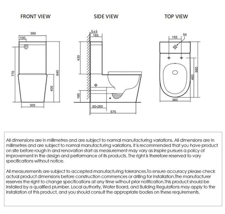 Alzano Bidet Spa Toilet Set