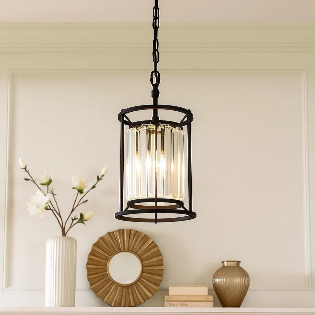 Amelia 1lt Pendant Black