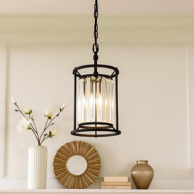 Amelia 1lt Pendant Black