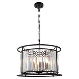 Amelia 6lt Pendant Black