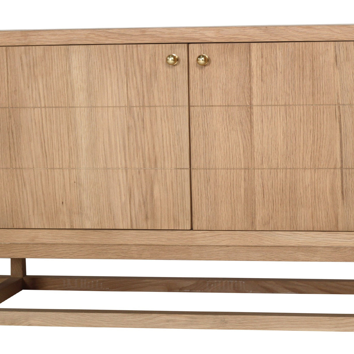 American Oak Livia Entertainment Unit – Six Door 3m