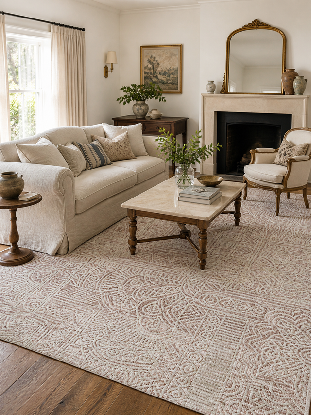 Amritsar Newburg Rust Tribal Rug