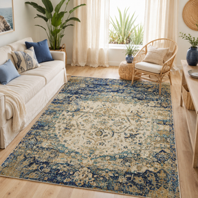 Anastasia 252 Blue Rug