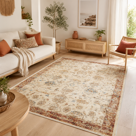 Anastasia 253 Ivory Rug