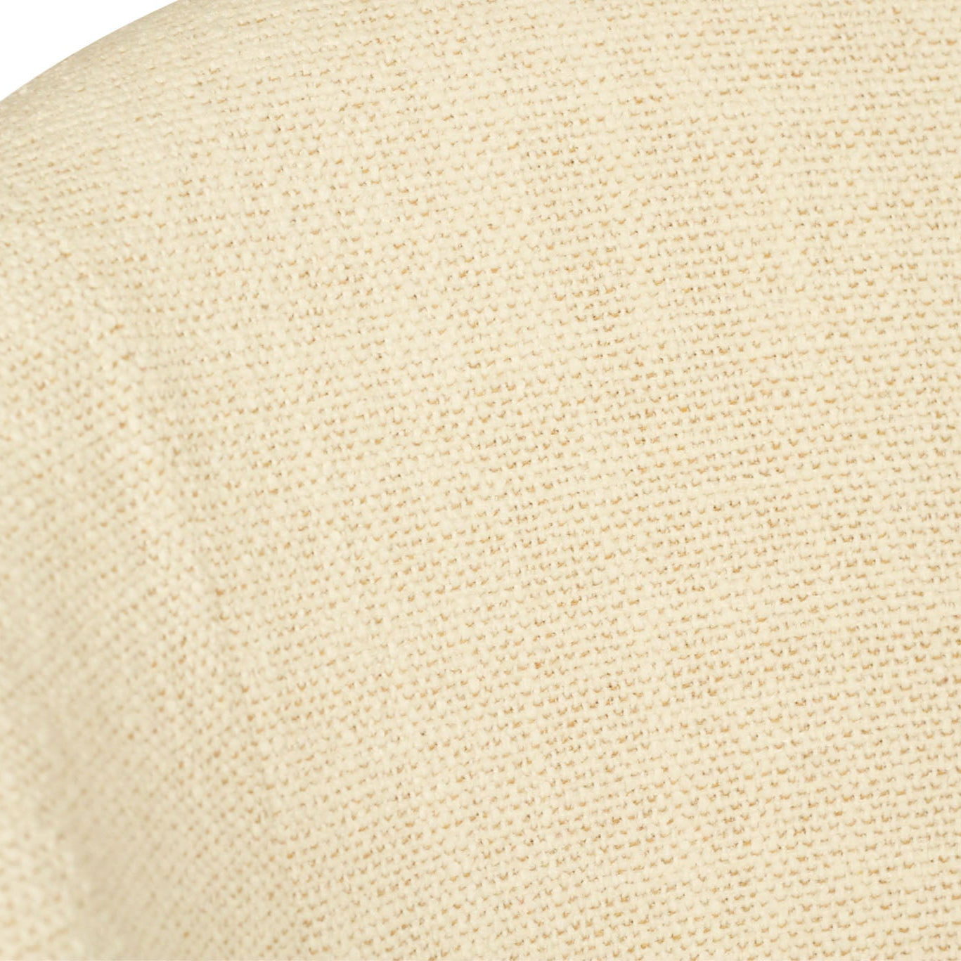 Anders Dining Steel Frame Chair – Natural Upholstery with White Legs