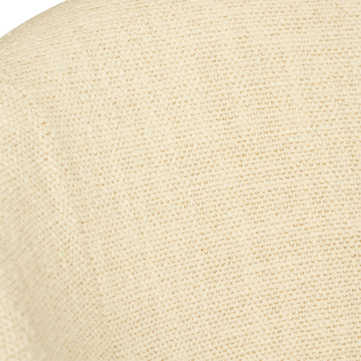 Anders Dining Steel Frame Chair – Natural Upholstery with White Legs