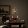 Arcadia 1lt Pendant Satin Chrome