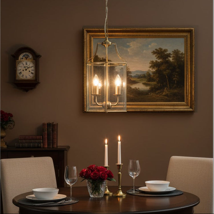 Arcadia 3lt Pendant Gold