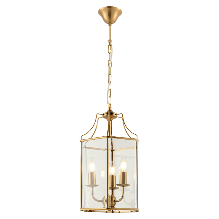 Arcadia 3lt Pendant Gold