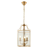 Arcadia 3lt Pendant Gold