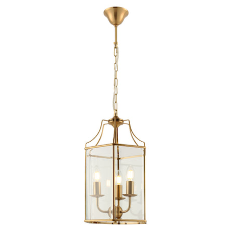 Arcadia 3lt Pendant Gold