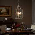 Arcadia 3lt Pendant Satin Chrome