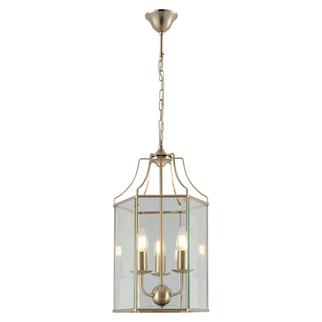 Arcadia 3lt Pendant Satin Chrome