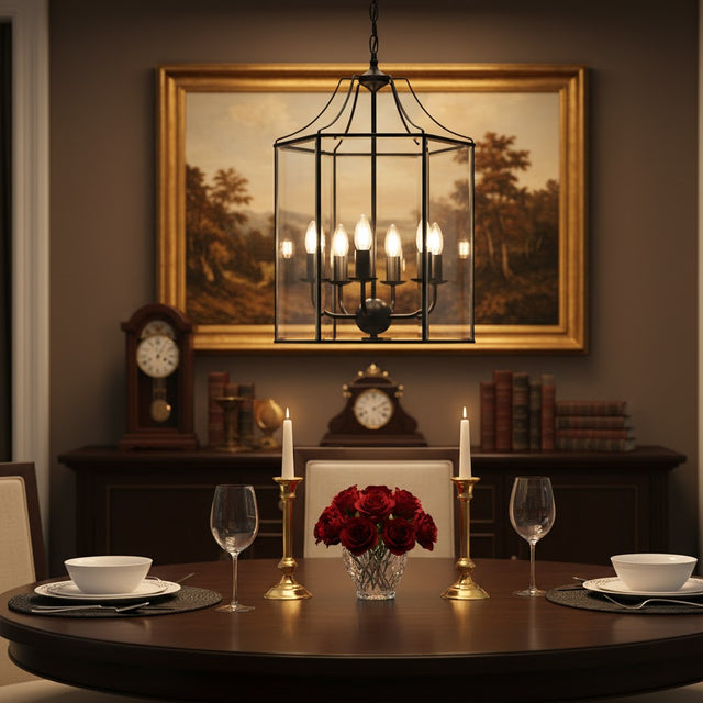 Arcadia 6lt Pendant Black