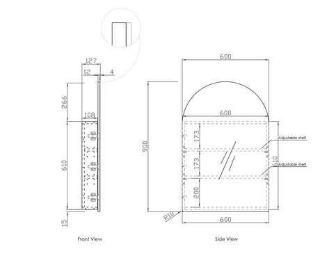 Archie shaving cabinet-drawing-2026