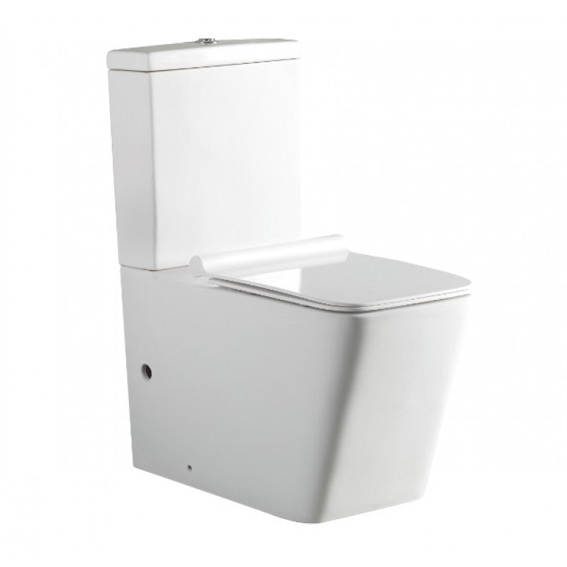 Ardente-R Rimless Nano-Glaze Toilet Suite (Gloss White) - Clearance