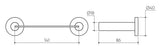 Argia Soap Holder drawing