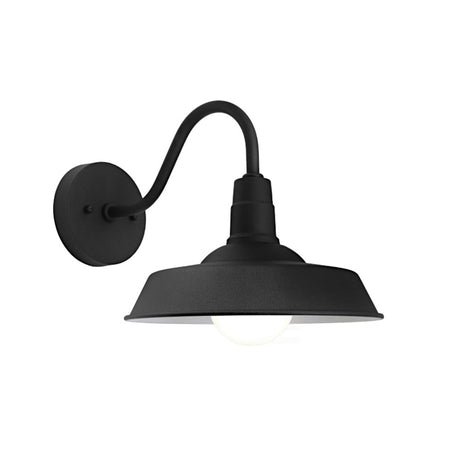 Arizona Small Exterior Wall Light Black IP44