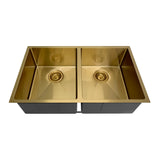 Arte Argent Gold Kitchen Sink 76D (760x450x220)