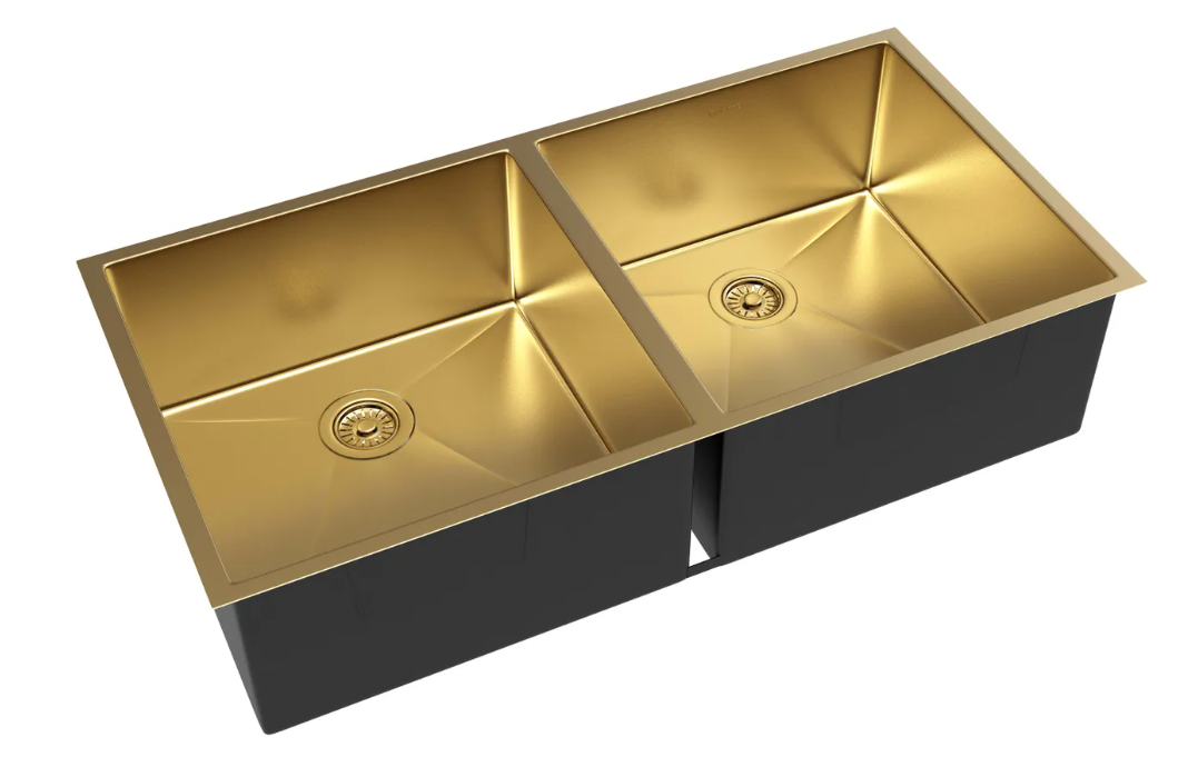 Arte Argent Gold Kitchen Sink 88D (880x450x220)