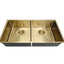 Arte Brushed Gold Kitchen Sink 88D (880x450x220)