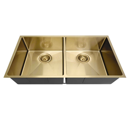 Arte Brushed Gold Kitchen Sink 88D (880x450x220)