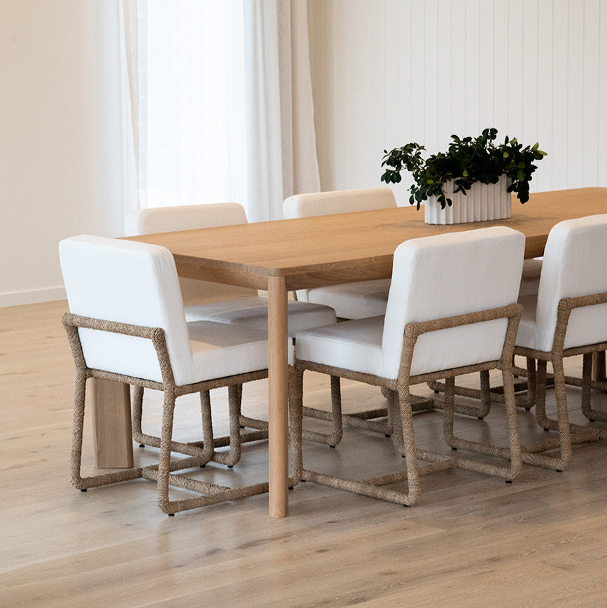 Ashton American Oak Dining Table 3m