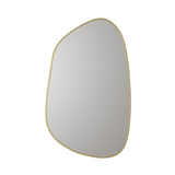Asymmetric Frameless Mirror