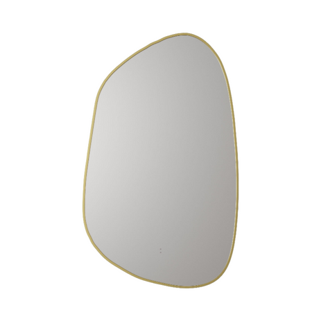 Asymmetric Frameless Mirror
