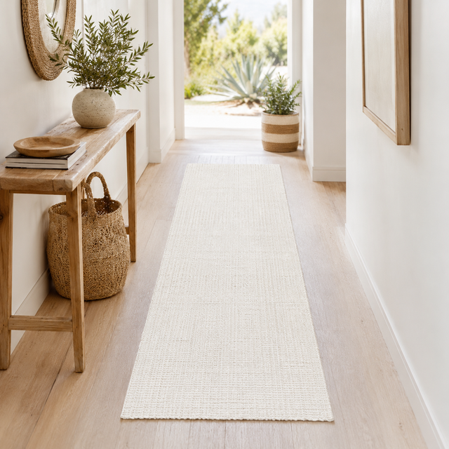 Atrium Barker Bleach Jute Runner