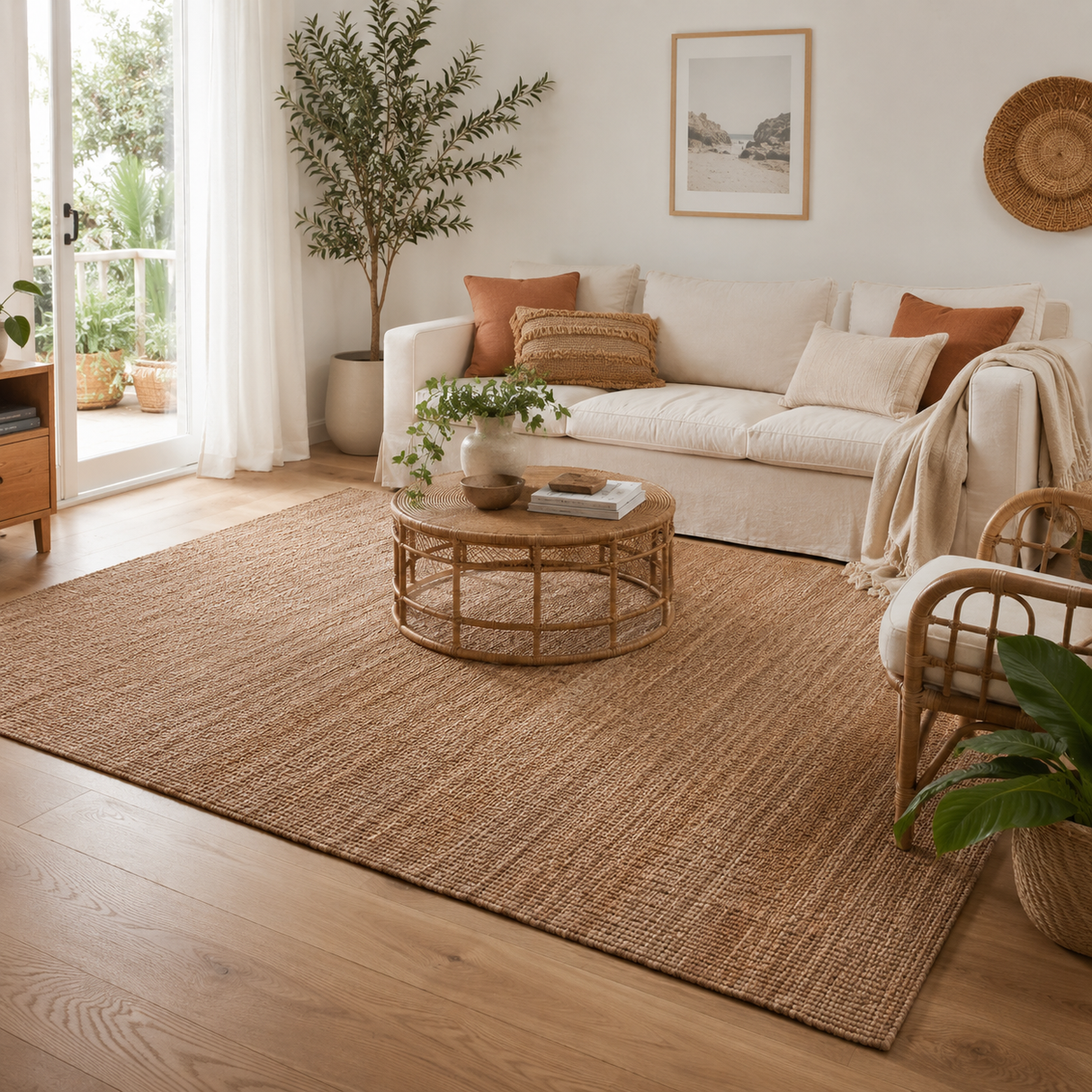 Atrium Barker Natural Jute Rug