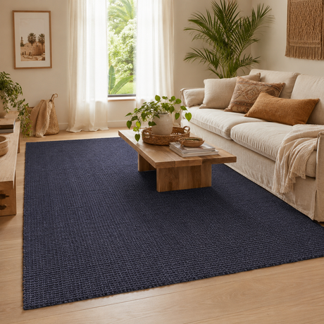 Atrium Barker Navy Jute Rug