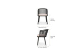 Aurelia Dining Chair 54cm - Natural- DISCONTINUE