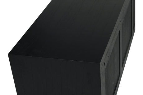 Audrey_Solid_Teak_Wood_Entertainment_Unit_2m_Black