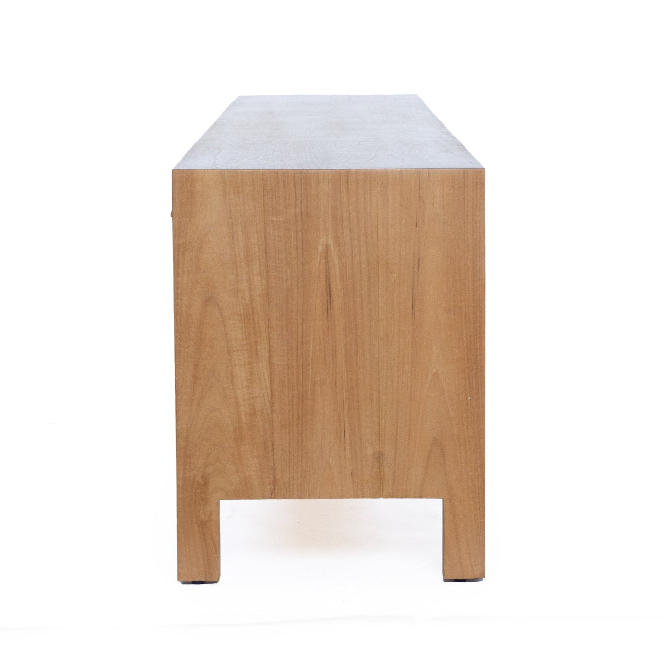 Audrey Solid Teak Wood  Entertainment Unit – 3m – Natural