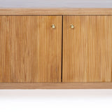 Audrey Solid Teak Wood  Entertainment Unit – 3m – Natural