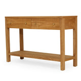 Audrey Teak Console Table – Natural –  1.2m