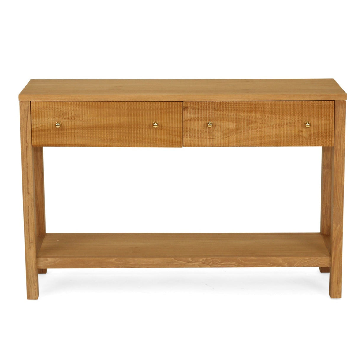Audrey Teak Console Table – Natural –  1.2m
