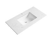 VOULARI Framed Wall Hung Vanity Harvest Oak (All Sizes)