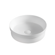 Aulic GARDINIER Semi Inset Basin Gloss White (Round:405x405x120)
