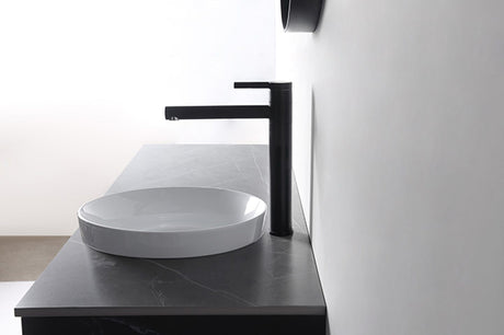 Aulic GARDINIER Semi Inset Basin Gloss White (Round:405x405x120)