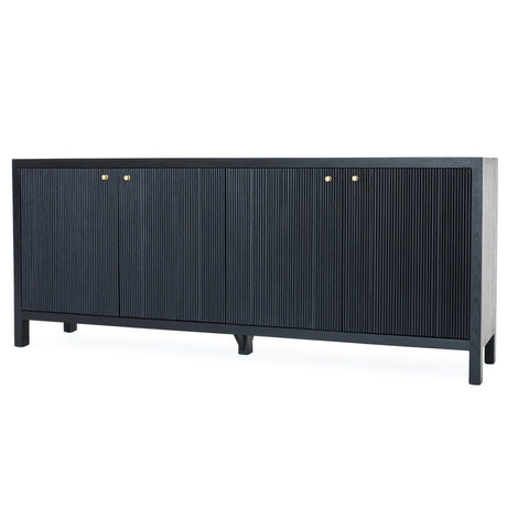 Aurelia 4 Door Teak Sideboard - 2.0m - Black