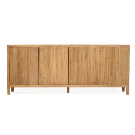 Aurelia 4 Door Teak Sideboard - 2.0m - Natural