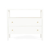 Aurelia Mahogany Nightstand - Whitley - 0.8m