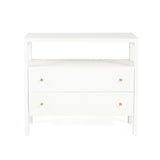 Aurelia Mahogany Nightstand - Whitley - 0.8m