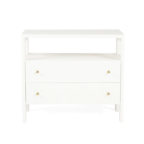 Aurelia Mahogany Nightstand - Whitley - 0.8m