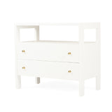 Aurelia Mahogany Nightstand - Whitley - 0.8m