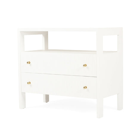 Aurelia Mahogany Nightstand - Whitley - 0.8m