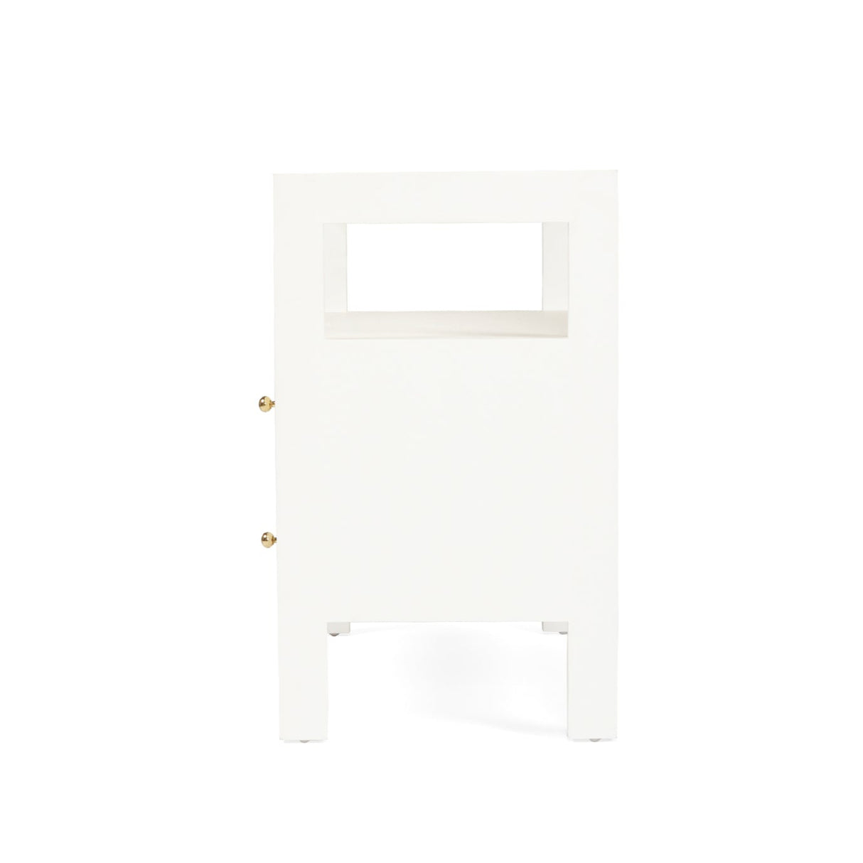Aurelia Mahogany Nightstand - Whitley - 0.8m