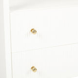 Aurelia Mahogany Nightstand - Whitley - 0.8m